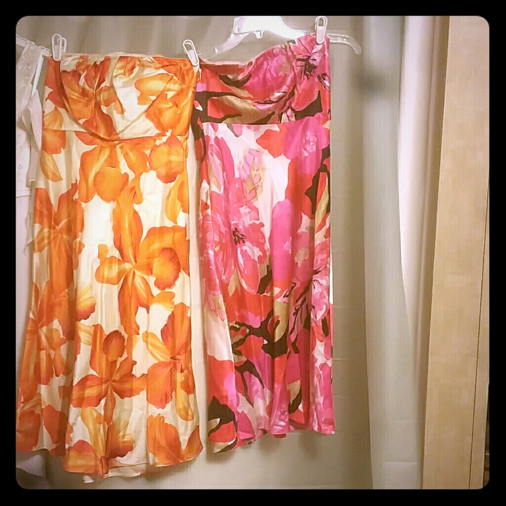 Floral dresses lot size 0